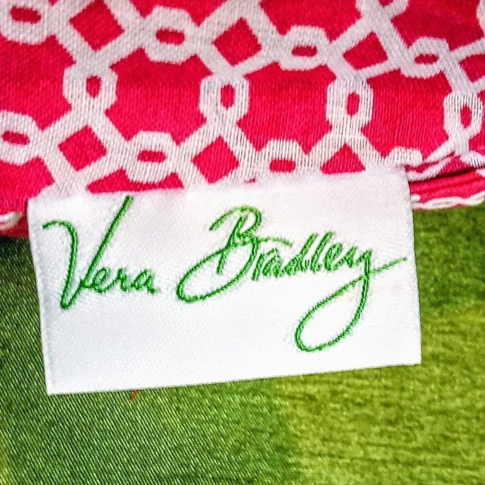 Vera Bradley Multicolor Floral Print Pleated Bag